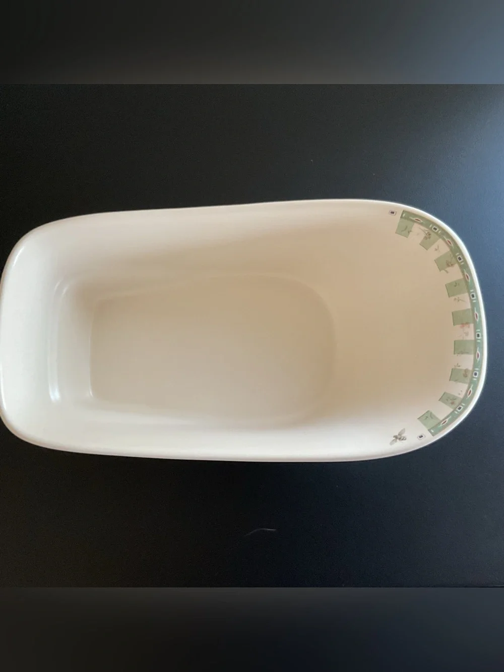 Pfaltzgraff Naturewood Bowl Originally For  Use With Wheelbarrow/Barrel Stand